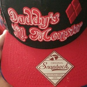 Daddy's little monster hat